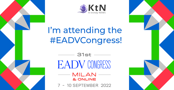 I'm attending EADV Congress 22 - FACEBOOK, TWITTER, LINKEDIN/사진=EADV CONGRESS 2022 ⓒ케이 트렌디뉴스 무단전재 및 수집, 재배포금지
