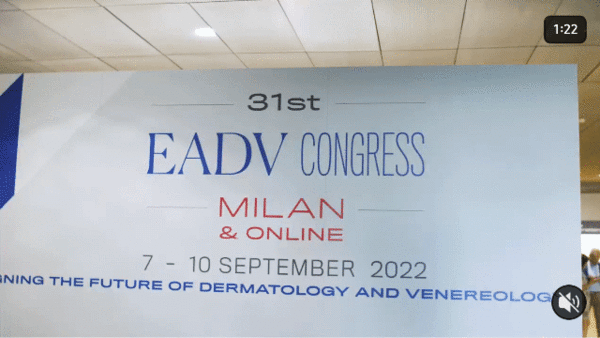 Joining us on-site in Milan, over 600 speakers across 170+ sessions have started presenting the highest quality research in dermatology and venereology./사진=EADV CONGRESS 2022 ⓒ케이 트렌디뉴스 무단전재 및 수집, 재배포금지