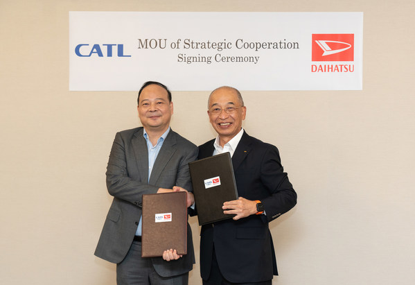Under the agreement, CATL intends to provide stable supply of EV batteries to the electric vehicles of Daihatsu, an expert in compact passenger cars and one of the oldest car manufacturers in Japan./ 사진=CATL