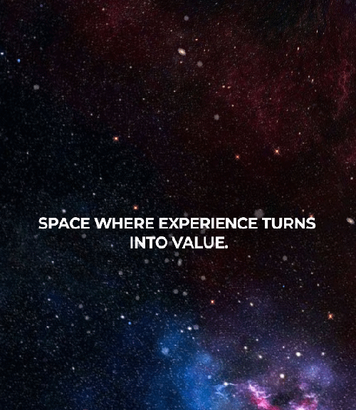SPACE WHERE EXPERIENCE TURNS INTO VALUE./사진=the mars