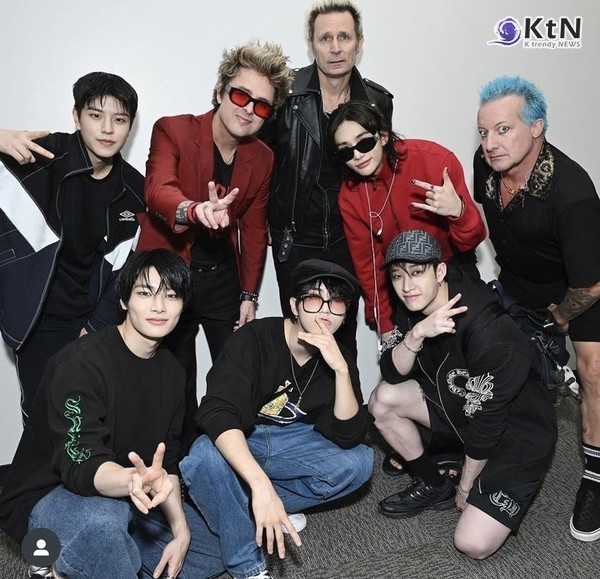 스트레이 키즈, '아메리칸 뮤직 어워드'에서 엔싱크 트리뷰트 무대로 美 관객 열광 사진=2024.10. 07  아메리칸 뮤직 어워즈 엑스 갈무리   K trendy NEWS DB ⓒ케이 트렌디뉴스 무단전재 및 수집, 재배포금지