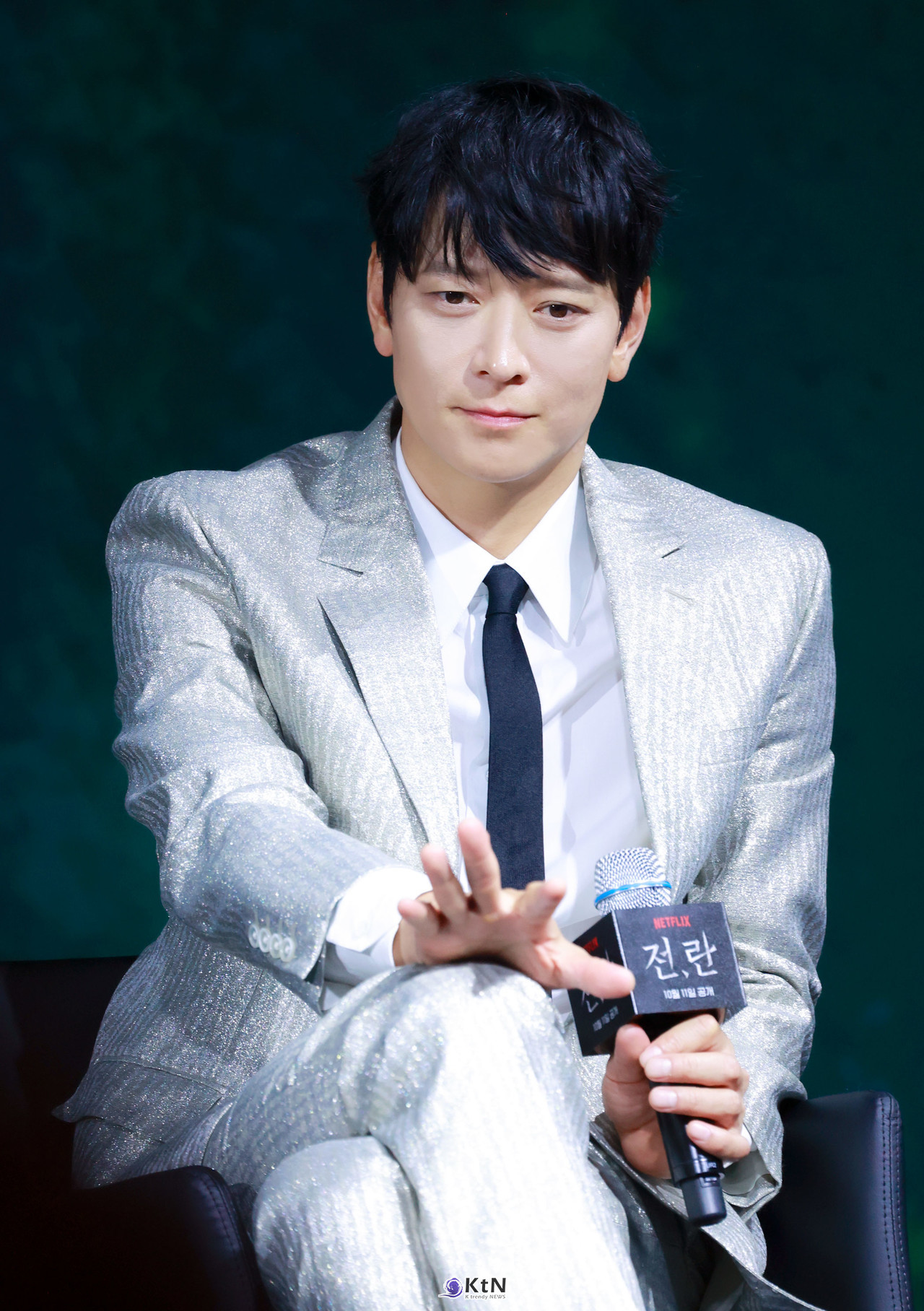 배우 '강동원'이 넷플릭스 영화 '전,란' 제작보고회에 참석했다. / 사진= K trendy NEWS DB ⓒ케이 트렌디뉴스 무단전재 및 수집, 재배포금지