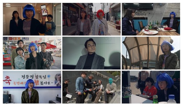 배우 남명렬, 허지나, 문신구 감독, 배우 강지원, 권해성, 서유담이 포토타임을 하고 있다.  사진=2023.04. 20. '2퍼센트'/ K trendy NEWS DB ⓒ케이 트렌디뉴스 무단전재 및 수집, 재배포금지