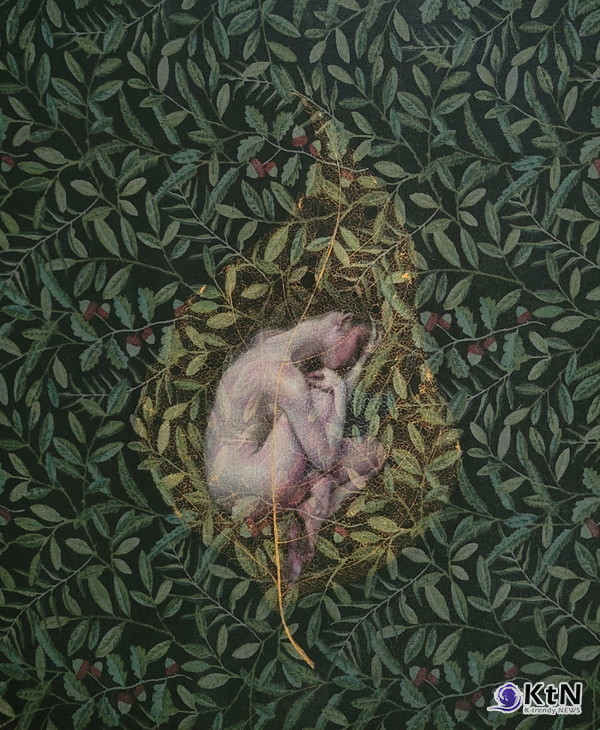 박성아 스며들다 45.5cmx38cm oil on canvas 2024  100만원 사진= K trendy NEWS DB ⓒ케이 트렌디뉴스 무단전재 및 수집, 재배포금지