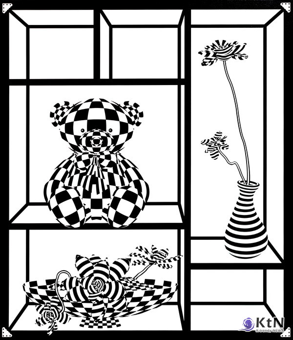 Translate, acrylic on canvas, 53x45.5cm, 2022 박준석 작가. 사진=K trendy NEWS DB ⓒ케이 트렌디뉴스 무단전재 및 수집, 재배포금지