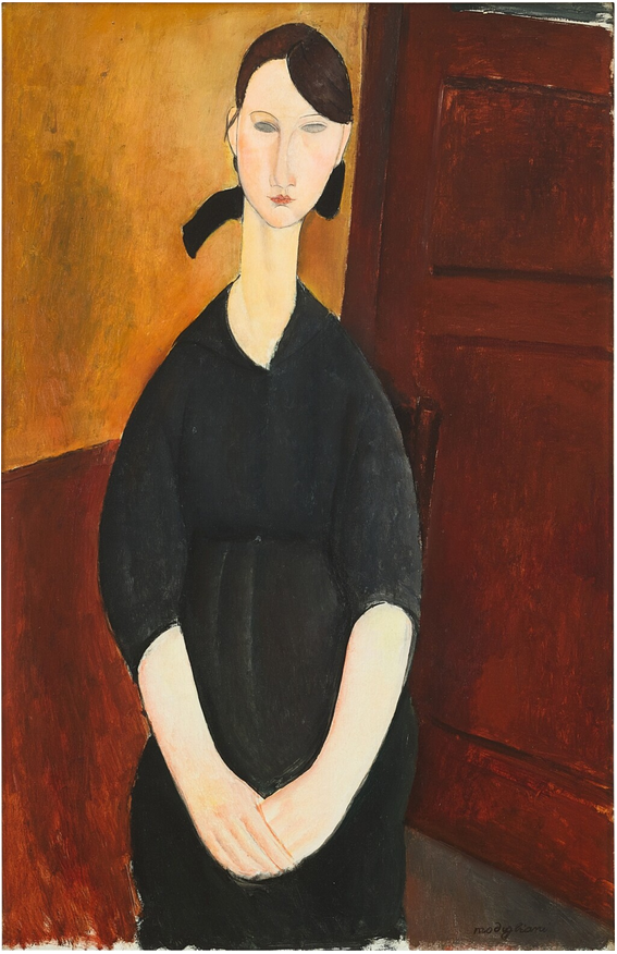 홍콩 소더비 경매에서 5일, 아마데오 모딜리아니의 대표작 '폴레트 쥬르댕의 초상화'가 3480만 달러에 낙찰되어 문화 예술계의 주목을 받았다. 2015년 4280만 달러의 기록적인 가격에 팔렸던 이 작품은 이번에는 가치가 800만 달러 하락한 것으로 나타났다. 사진=portrait-de-paulette ⓒ케이트렌디뉴스 무단전재 및 수집, 재배포금지