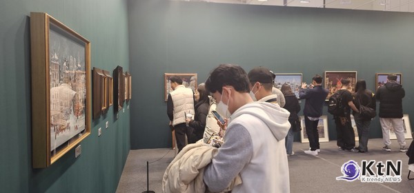 인천아트쇼 2024에서 미셸 들라크루아와 파비엔느 들라크루아의 전시는 현대 미술에서 가족적 서사가 지닌 가치를 조명하는 중요한 계기로 평가된다. 사진= K trendy NEWS DB ⓒ케이 트렌디뉴스 무단전재 및 수집, 재배포금지