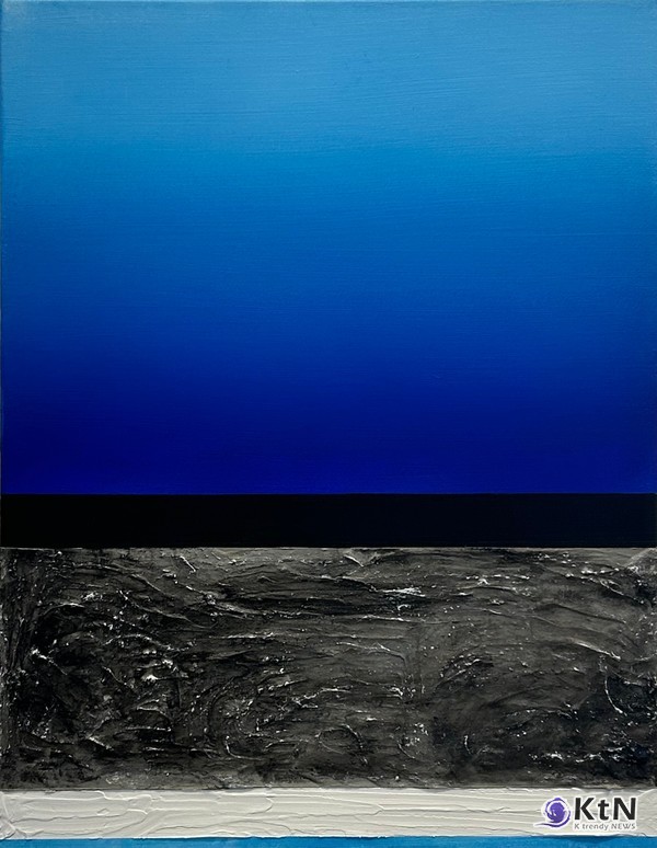 place #14 53.0 × 40.9 cm mixed media 2024  로칸킴, 사진=K trendy NEWS DB ⓒ케이 트렌디뉴스 무단전재 및 수집, 재배포금지