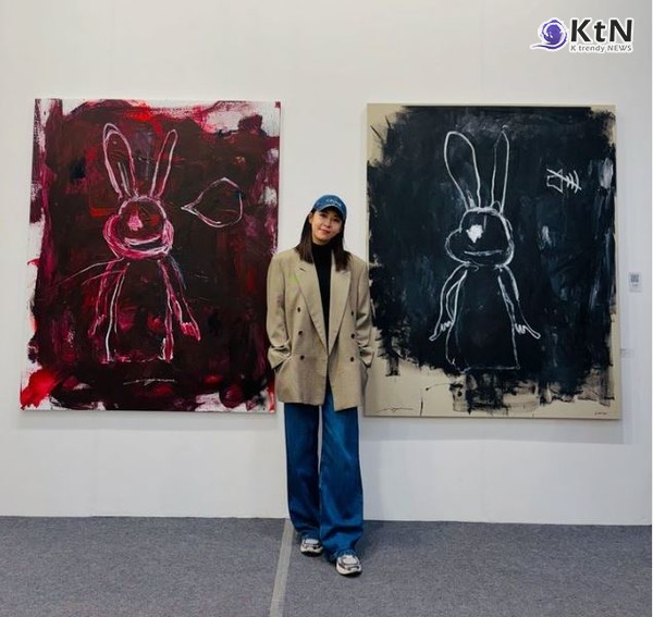 '인천아트쇼' 대성황 속 하지원, 신작 9점 완판…“1점당 2000만원” 사진=2024 11.26 hajiwon1023  인스타그램 갈무리   K trendy NEWS DB ⓒ케이 트렌디뉴스 무단전재 및 수집, 재배포금지