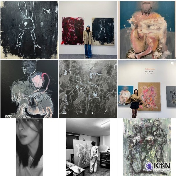'인천아트쇼' 대성황 속 하지원, 신작 9점 완판…“1점당 2000만원” 사진=2024 11.26 hajiwon1023  인스타그램 갈무리   K trendy NEWS DB ⓒ케이 트렌디뉴스 무단전재 및 수집, 재배포금지
