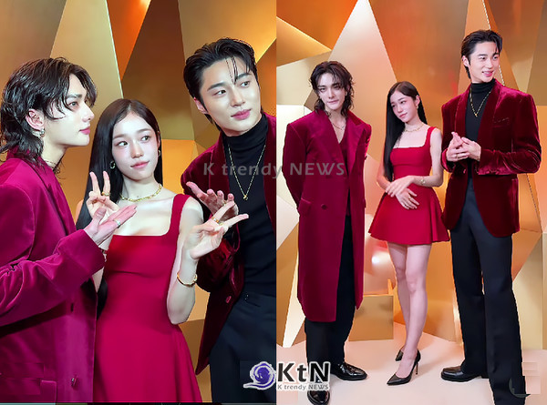 크리스마스 선물이 따로 없네!...현진·노윤서·변우석, 레전드 조합에 네티즌 반응 폭발 사진=2024 11.28 아이즈 매거진 인스타그램 갈무리 / 편집 K trendy NEWS DB ⓒ케이 트렌디뉴스 무단전재 및 수집, 재배포금지 