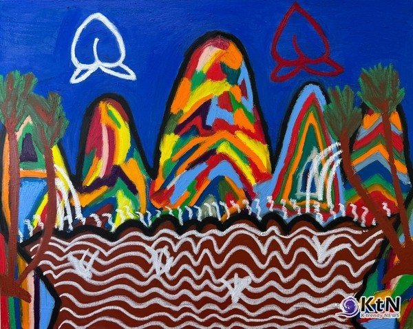 SaDoSeJa, 2024 Oh Bong Do 90.9 x 72.7 Oil on Canvas