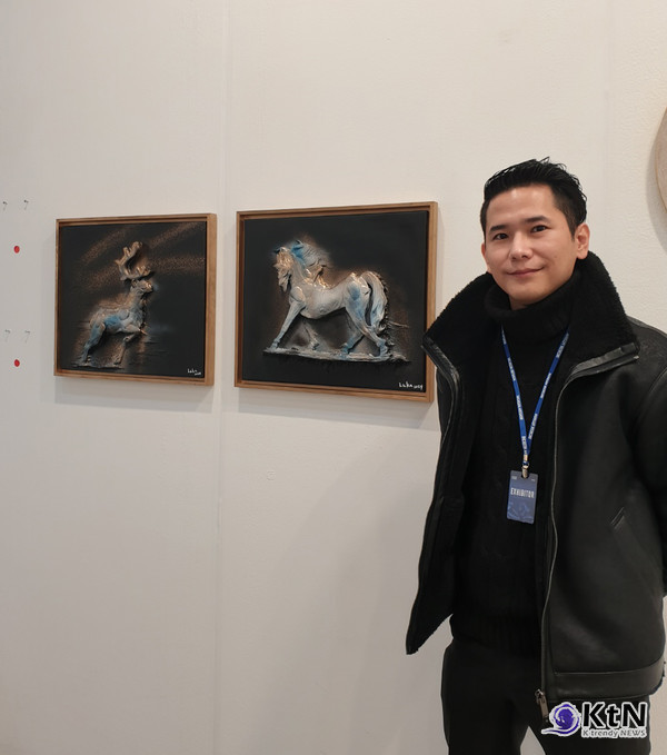 아티스트 루카킴은 전통적 조각의 경계를 넘어서며 현대 조형 예술의 새로운 가능성을 제시한다.  루카킴.  사진=K trendy NEWS DB ⓒ케이 트렌디뉴스 무단전재 및 수집, 재배포금지