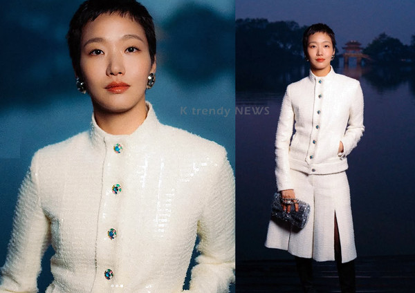 봐도 봐도 예쁜 김고은, 숏컷 헤어와 찰떡 샤넬 룩...우아한 비주얼 사진=2024 12.05 화이트 트위드  샤넬 인스타그램 갈무리 K trendy NEWS DB ⓒ케이 트렌디뉴스 무단전재 및 수집, 재배포금지
