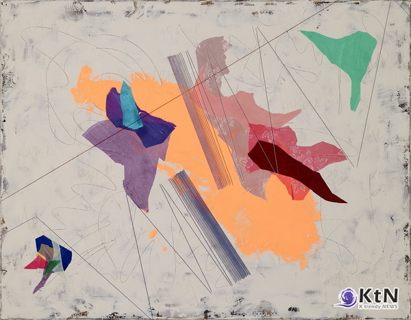 너뿐이야 사랑해_Acrylic & Mixed Media On Canvas_117x92cm_2024  [갤러리 A]  사진=K trendy NEWS DB ⓒ케이 트렌디뉴스 무단전재 및 수집, 재배포금지