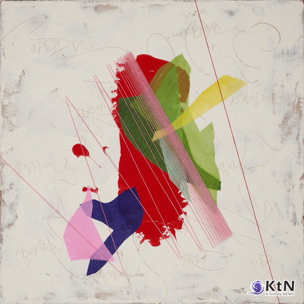 “아프지말고 건강하게 살아요”_Acrylic &Mixed Media On Canvas_46x46cm_2024  [갤러리 A]  사진=K trendy NEWS DB ⓒ케이 트렌디뉴스 무단전재 및 수집, 재배포금지