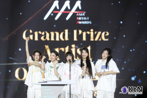 뉴진스, AAA 3관왕 쾌거! "버니즈와 오래 함께하고 싶다" 사진=2024 12.28 AAA 2024   K trendy NEWS DB ⓒ케이 트렌디뉴스 무단전재 및 수집, 재배포금지