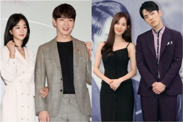 '서현의 팔짱을 거부' 김정현, KBS 연기대상서 6년만 직접 사과  사진=2025 01.02 (2018년 3월 31일 개봉한 영화 '기억을 만나다' 서예지 , 김정현 제작발표회)  K trendy NEWS DB ⓒ케이 트렌디뉴스 무단전재 및 수집, 재배포금지