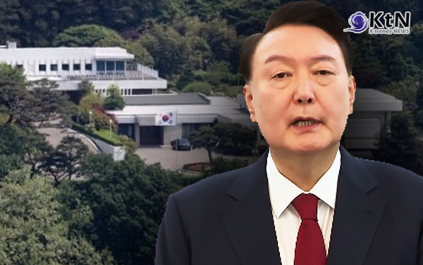 대한민국 헌정사의 가장 어두운 페이지가 펼쳐지고 있다. 내란 수괴 혐의를 받는 윤석열이 체포영장 집행 과정에서 보여준 모습은 권력을 방패 삼아 법적 책임을 회피하려는 행태의 전형으로 평가받고 있다. 사진=윤석열 대통령과 관저  자료화면 갈무리/ 편집 K trendy NEWS DB ⓒ케이 트렌디뉴스 무단전재 및 수집, 재배포금지