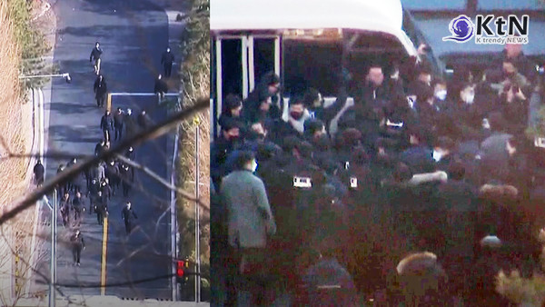 공수처 "군·경호처 200명 벽으로 막아… 윤석열 대통령 체포영장 집행 실패" 사진=2025 01.03  mbc 뉴스 영상갈무리 / 편집 K trendy NEWS DB ⓒ케이 트렌디뉴스 무단전재 및 수집, 재배포금지