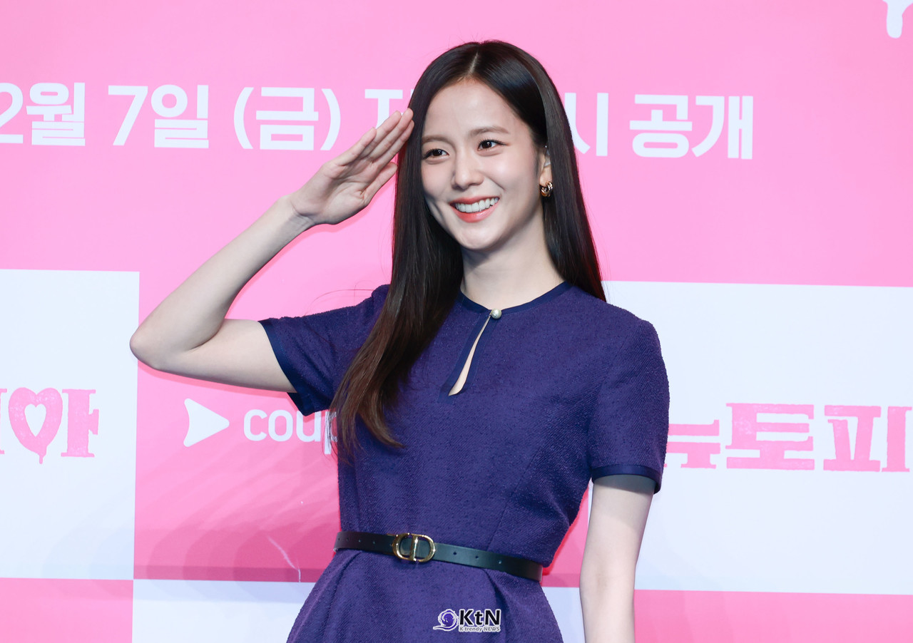 배우 지수가 쿠팡클레이 시리즈 '뉴토피아' 제작발표회에 참석했다. / 사진=K trendy NEWS DB ⓒ케이 트렌디뉴스 무단전재 및 수집, 재배포금지.