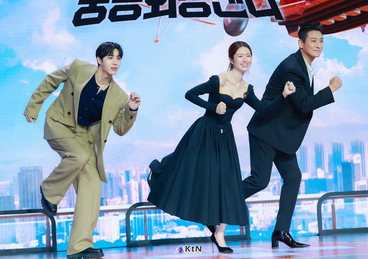 배우 주지훈, 추영우, 하영이 넷플릭스 시리즈 '중증외상센터' 제작발표회에 참석했다. / 사진=K trendy NEWS DB ⓒ케이 트렌디뉴스 무단전재 및 수집, 재배포금지.