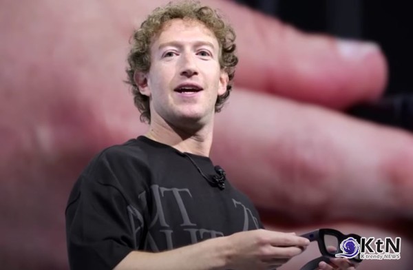 증강현실(AR)과 혼합현실(MR) 기술은 더 이상 먼 미래의 이야기가 아니다. 메타가 최근 공개한 AR 스마트 안경 ‘오라이언’을 필두로 스냅, 삼성전자-구글-퀄컴 연합, 애플 등의 글로벌 IT 기업들이 AR/MR 기기 개발에 속도를 내며 시장 경쟁이 본격화되고 있다./사진= 유튜브 갈무리, K trendy NEWS DB ⓒ케이 트렌디뉴스 무단전재 및 수집, 재배포금지