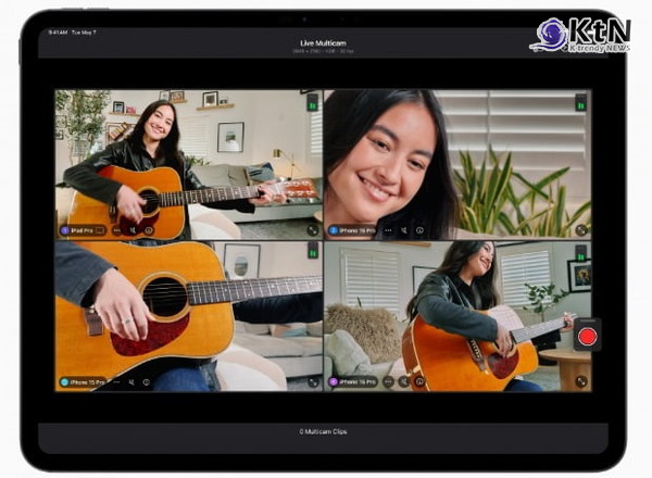 애플, 역대 가장 강력한 AI 기능 탑재한 '아이패드 에어' 신모델 출시 사진=2024.05.08  애플 / K trendy NEWS DB ⓒ케이 트렌디뉴스 무단전재 및 수집, 재배포금지