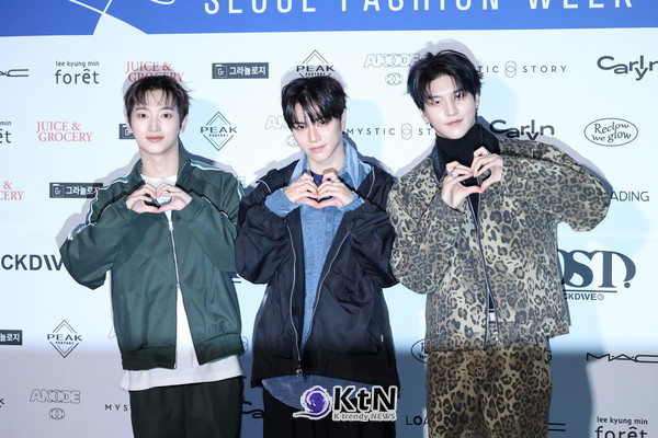 VANNER의 멤버 영광, 태환, GON이 현대적 감각을 뽐내며 패션 애호가들의 시선을 사로잡았다./사진=K trendy NEWS DB ⓒ케이 트렌디뉴스 무단전재 및 수집, 재배포금지