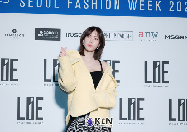 임수향은 부드러운 파스텔 옐로우 오버핏 재킷을 선택해 따뜻하면서도 고급스러운 분위기를 연출했다. /사진=K trendy NEWS DB ⓒ케이 트렌디뉴스 무단전재 및 수집, 재배포금지