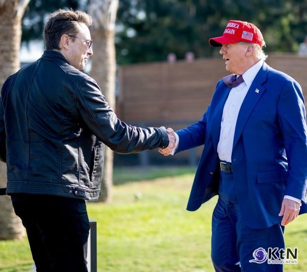 ‘트럼프에 올인’ 일론 머스크, 한 달 사이 자산 244조 원 증가… 600배 수익 기록 사진=2024 12.17 트럼프 인스타그램 갈무리   K trendy NEWS DB ⓒ케이 트렌디뉴스 무단전재 및 수집, 재배포금지