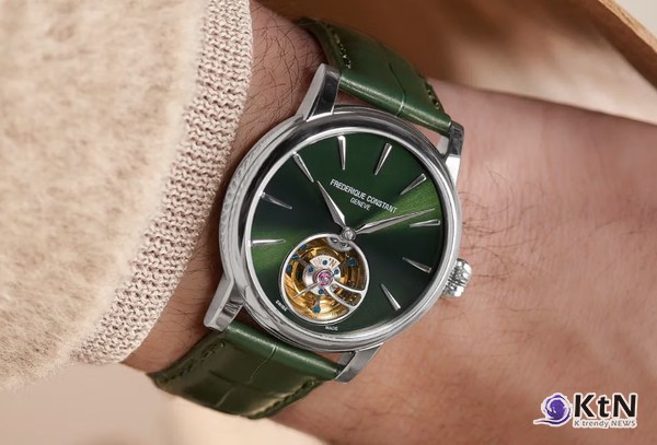 Frederique Constant Launches New Classic Tourbillon Manufacture Timepiece.  사진=Frederique Constant, K trendy NEWS DB ⓒ케이 트렌디뉴스 무단전재 및 수집, 재배포금지