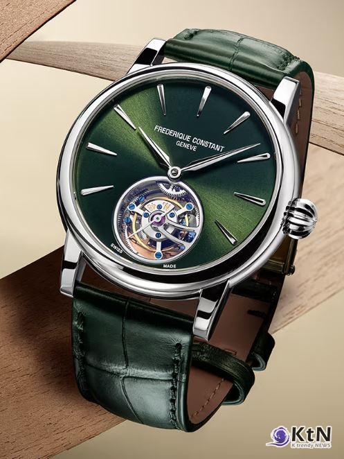 Frederique Constant Launches New Classic Tourbillon Manufacture Timepiece.  사진=Frederique Constant, K trendy NEWS DB ⓒ케이 트렌디뉴스 무단전재 및 수집, 재배포금지