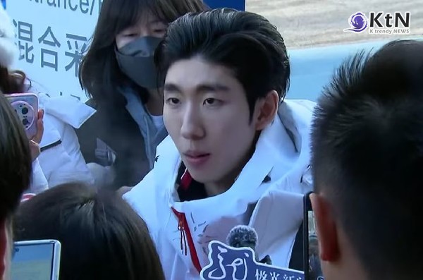 "中 린샤오쥔이 먼저 밀었잖아"… 한국 박지원, 남자 5000m 계주 실격에 분노  사진=2025 02.10 mbc 스탐 유튜브 갈무리 K trendy NEWS DB ⓒ케이 트렌디뉴스 무단전재 및 수집, 재배포금지