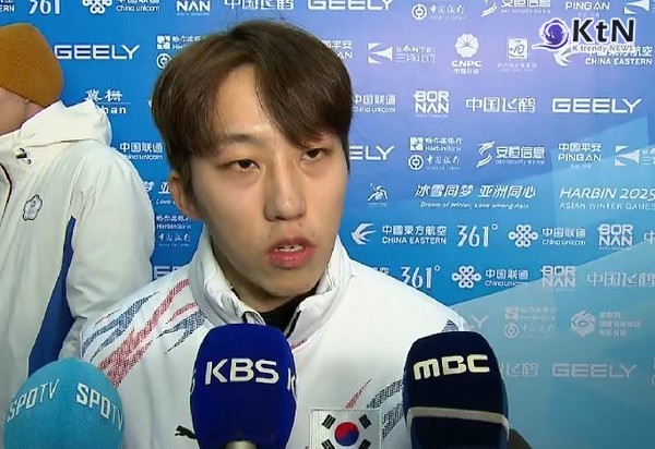 "中 린샤오쥔이 먼저 밀었잖아"… 한국 박지원, 남자 5000m 계주 실격에 분노  사진=2025 02.10 mbc 스탐 유튜브 갈무리 K trendy NEWS DB ⓒ케이 트렌디뉴스 무단전재 및 수집, 재배포금지