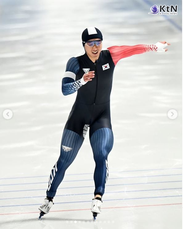 [하얼빈 동계AG] [속보] 김준호, 스피드 스케이팅 500m 동메달 사진=2025 02.10 ksoc_official 인스타 그램 갈무리 김준호(강원도청) K trendy NEWS DB ⓒ케이 트렌디뉴스 무단전재 및 수집, 재배포금지