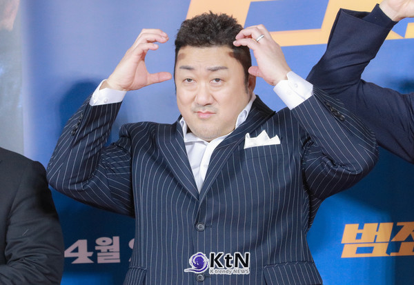 배우 '마동석'이 영화 '범죄도시4' VIP 시사회 포토월에 참석했다. / 사진=K trendy NEWS DB ⓒ케이 트렌디뉴스 무단전재 및 수집, 재배포금지