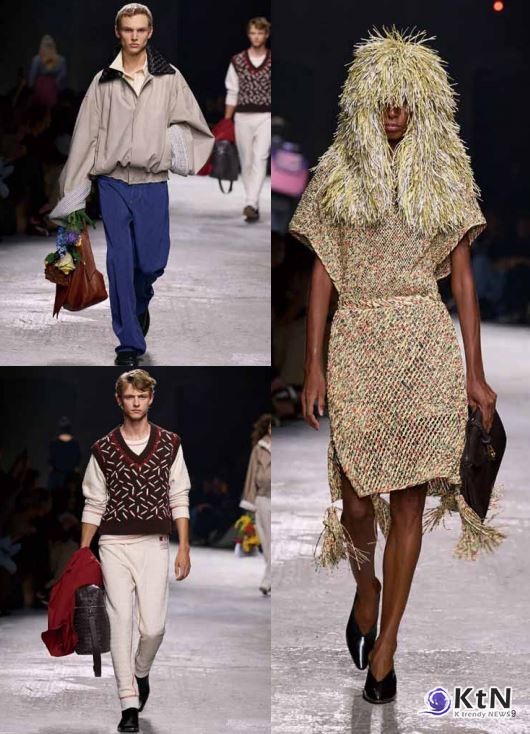 보테가 베네타는 이번 시즌 정교한 테일러링과 자연스러운 실루엣을 대비시키며, 럭셔리의 개념을 새로운 방식으로 정의했다.  사진=예림출판사(Yelim Publishing),  K trendy NEWS DB ⓒ케이 트렌디뉴스 무단전재 및 수집, 재배포금지