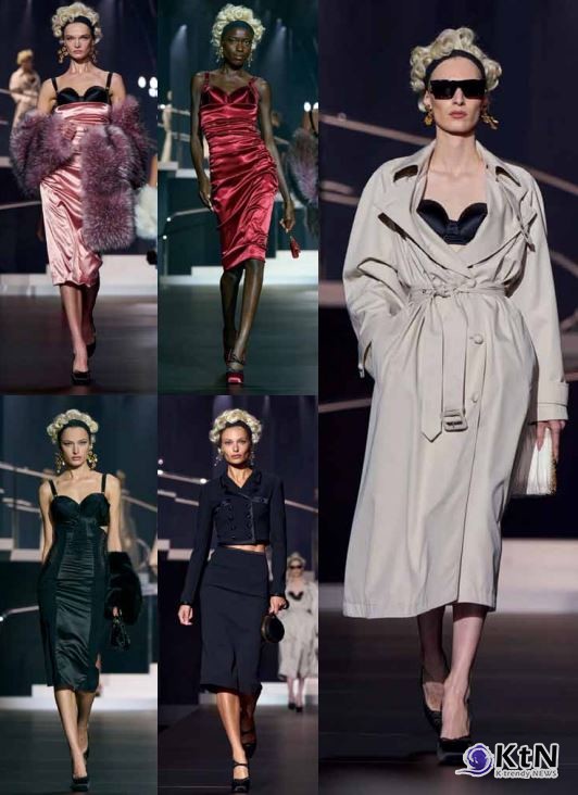 2025 S/S 돌체 앤 가바나(Dolce & Gabbana)의 컬렉션은 패션과 음악, 여성성과 권력이 만나는 지점에서 탄생한 전설적인 아이콘, 마돈나(Madonna)에 대한 강렬한 오마주였다.  사진=예림출판사(Yelim Publishing),  K trendy NEWS DB ⓒ케이 트렌디뉴스 무단전재 및 수집, 재배포금지