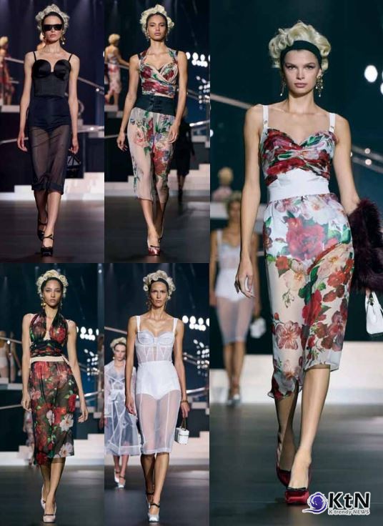 2025 S/S 돌체 앤 가바나(Dolce & Gabbana)의 컬렉션은 패션과 음악, 여성성과 권력이 만나는 지점에서 탄생한 전설적인 아이콘, 마돈나(Madonna)에 대한 강렬한 오마주였다.  사진=예림출판사(Yelim Publishing),  K trendy NEWS DB ⓒ케이 트렌디뉴스 무단전재 및 수집, 재배포금지