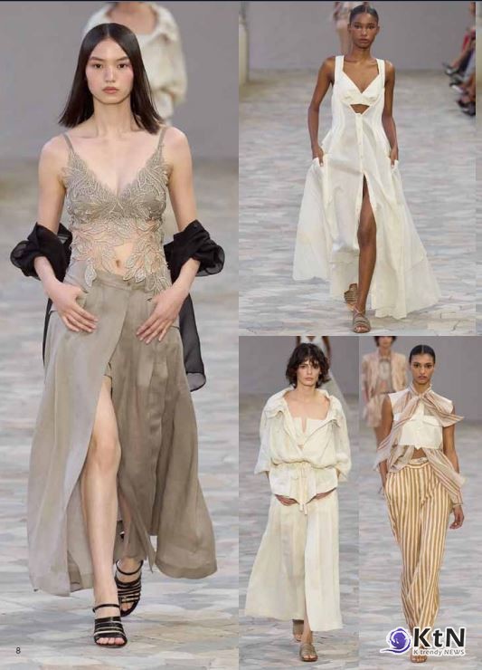 알베르타 페레티는 ‘움직임’을 패션의 언어로 활용하며, 단순한 미니멀리즘이 아닌 감각적 우아함을 제안했다.  사진=예림출판사(Yelim Publishing),  K trendy NEWS DB ⓒ케이 트렌디뉴스 무단전재 및 수집, 재배포금지