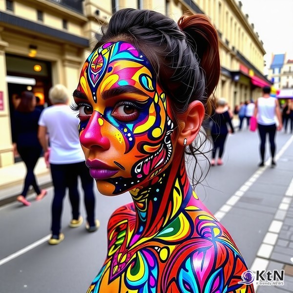 퍼스널 컬러가 ‘웜톤’이라도 얼굴 타입이 직선적인 쿨 타입이라면, 부드러운 색감보다 선명한 컬러가 더 잘 어울릴 수 있다. 사진=K trendy NEWS DB ⓒ케이 트렌디뉴스 무단전재 및 수집, 재배포금지