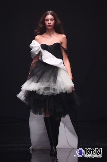 대니 레인케의 FW25 컬렉션은 패션이 단순한 스타일링을 넘어, 시대를 기록하는 중요한 매개체임을 다시금 입증했다. 사진=Danny Reinke FW2/Sebastian Reuter, K trendy NEWS DB ⓒ케이 트렌디뉴스 무단전재 및 수집, 재배포금지