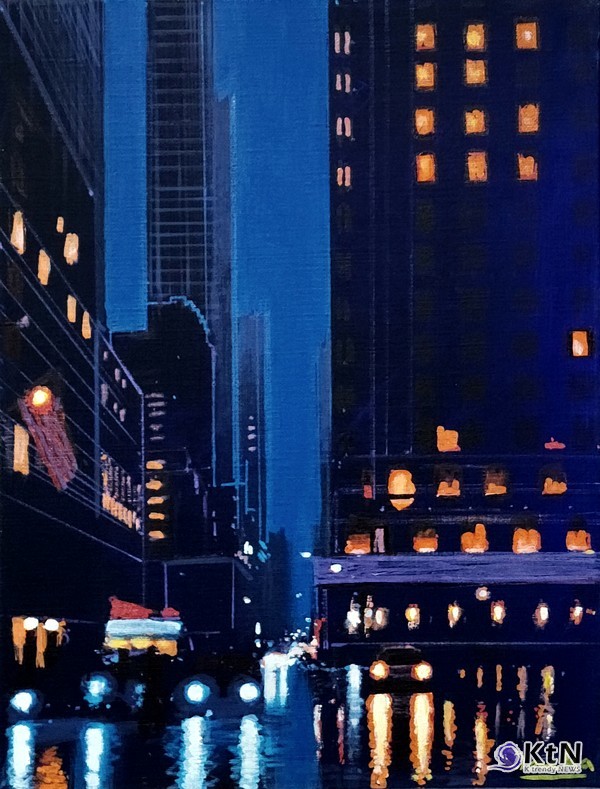 권대하_New York Story 2025-1_31.8×40.9cm_Oil & Acrylic on canvas_2025  사진=K trendy NEWS DB ⓒ케이 트렌디뉴스 무단전재 및 수집, 재배포금지
