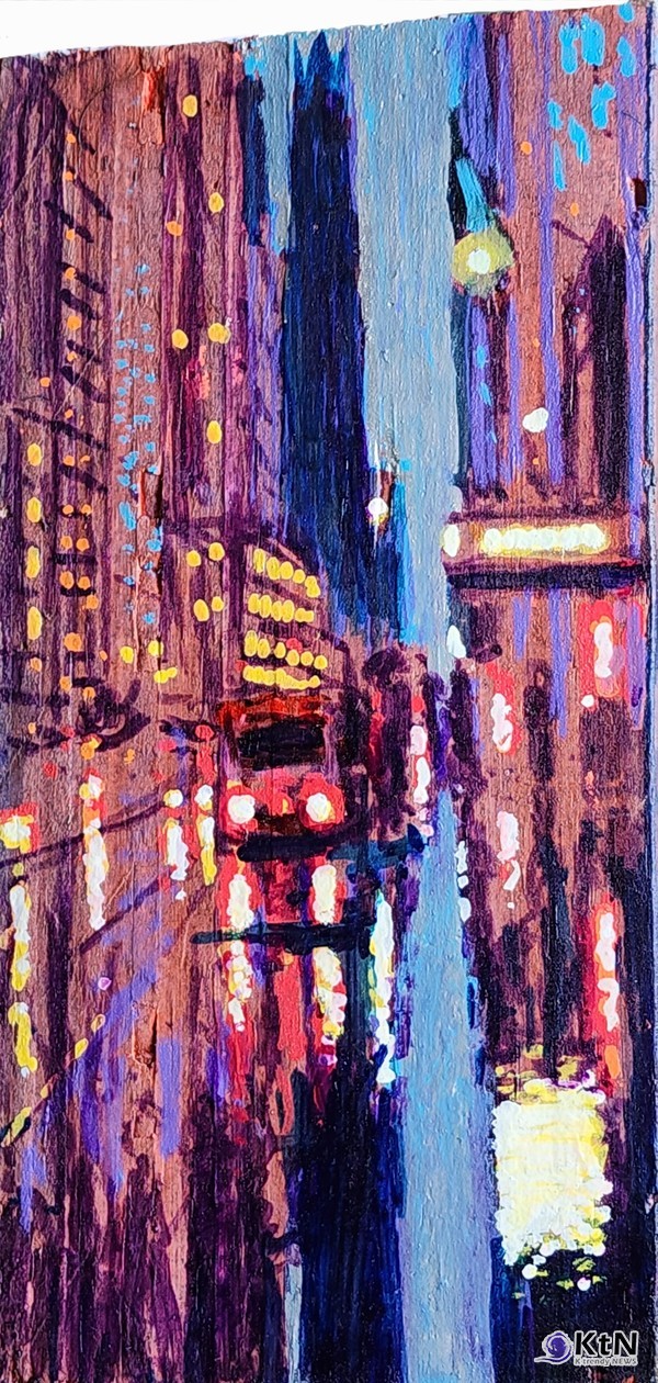 권대하_New York Story_8.6×7.1cm_Acrylic on wood_2024  [갤러리 A]  사진=K trendy NEWS DB ⓒ케이 트렌디뉴스 무단전재 및 수집, 재배포금지