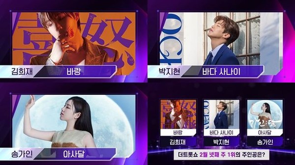 ‘더 트롯쇼’ 최종 1위는?...김희재 vs 박지현 vs 송가인, 1위 트로피를 향한 맞대결  사진=2025 02.24 SBS Life와 SBS M  K trendy NEWS DB ⓒ케이 트렌디뉴스 무단전재 및 수집, 재배포금지