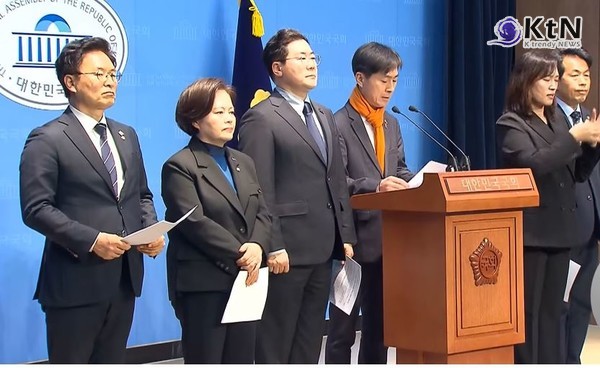 명태균 특검법 국회 법사위 통과… 거부권 행사 가능성은? 사진=2025 02.26  MBC 뉴스 영상 갈무리  K trendy NEWS DB ⓒ케이 트렌디뉴스 무단전재 및 수집, 재배포금지