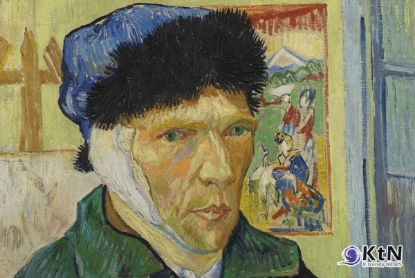 Self-Portrait with Bandaged Ear (1889) by Vincent Van Gogh. Collection of Courtauld Institute of Art, London. 사진=Fine Art 