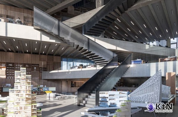 덴마크의 세계적인 건축가 비야케 잉겔스가 코펜하겐에 선보인 새로운 본사는 지속 가능한 디자인의 정수를 담아냈다. /사진= Bjarke Ingels Group., K trendy NEWS DB ⓒ케이 트렌디뉴스 무단전재 및 수집, 재배포금지