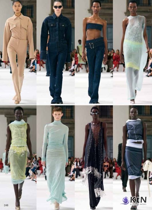 2025 S/S 밀라노 컬렉션에서 확인된 뷰티 트렌드는 미니멀한 자연미와 과감한 개성이 동시에 존재하는 점이 특징이다.    사진=예림출판사(Yelim Publishing),  K trendy NEWS DB ⓒ케이 트렌디뉴스 무단전재 및 수집, 재배포금지